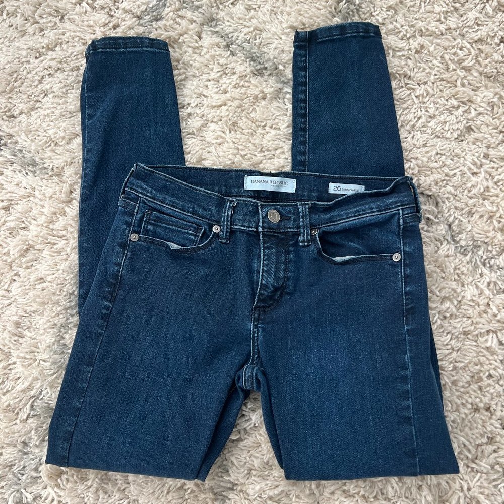 Banana Republic Skinny Ankle Jeans - Size 26